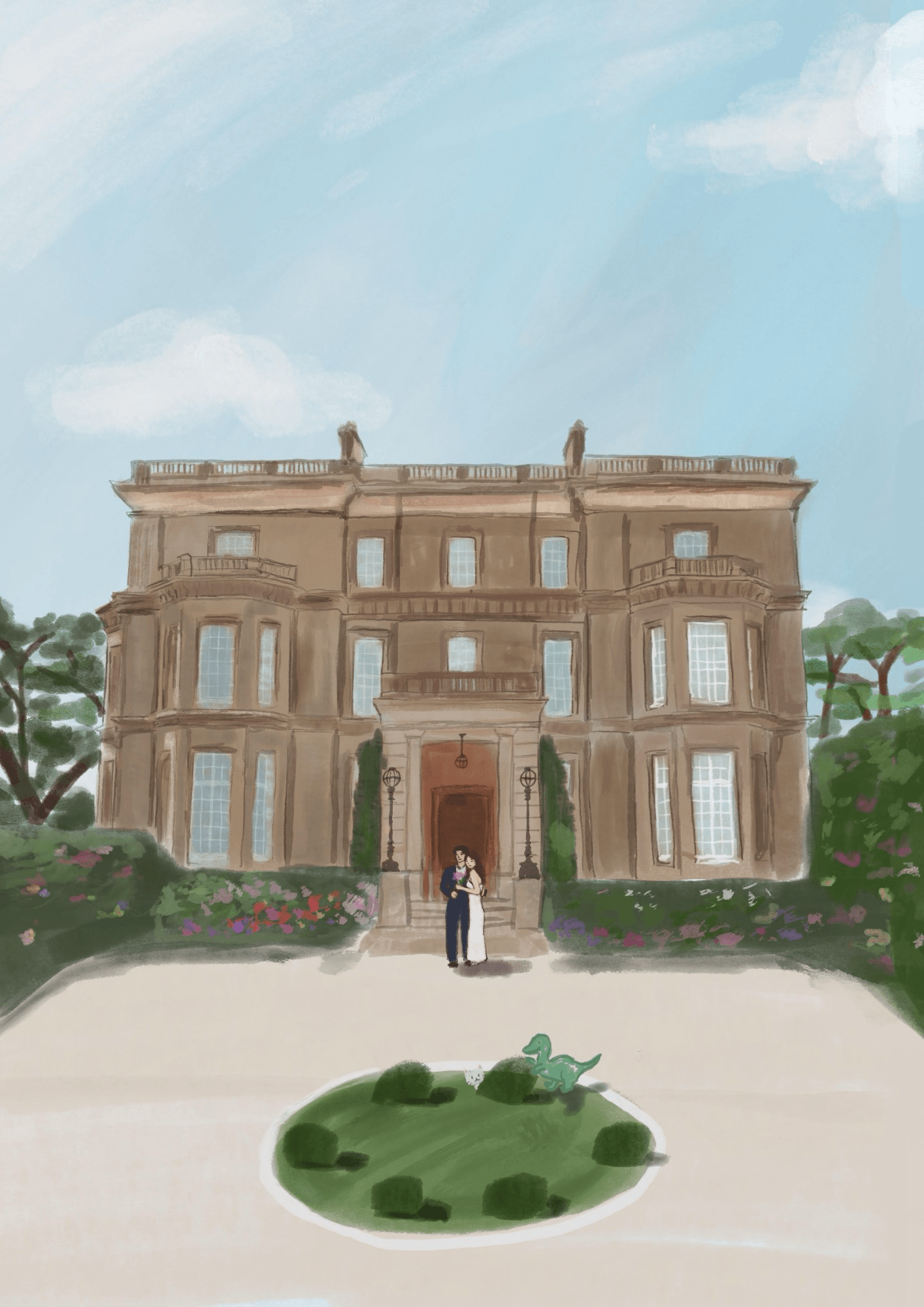 Hedsor House with Camie and Yimin